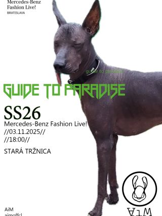 GUIDE TO PARADISE A tu prichádza do môjho života malý skoro chlpáč... prvá časť kolekcie je odrazom a symbolickým...